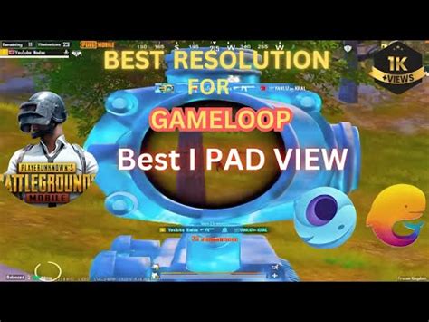 How To Get Ipad View In Pubg Mobile On Gameloop Emulator Resolution