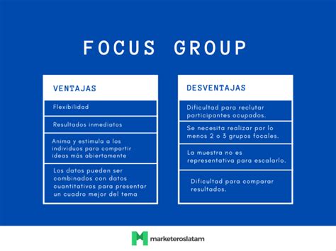 ¿cómo Realizar Un Focus Group Marketeros Latam