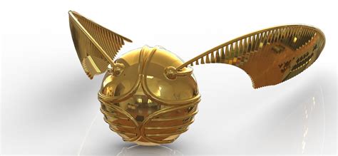 Golden Snitch 3d Model 3d Printable Cgtrader