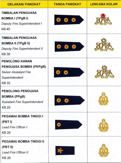 Senarai Pangkat Kastam Diraja Malaysia Kastam Malaysia Kastammalaysia