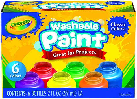 Crayola Washable Kid's Paint 6-Pack under $4! - AddictedToSaving.com