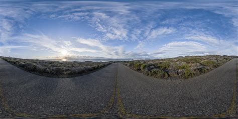 California Coastal Landscape A Foggy Morning Hdri Maps And Backplates