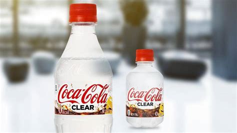 El nuevo lanzamiento de Coca Cola: un refresco transparente
