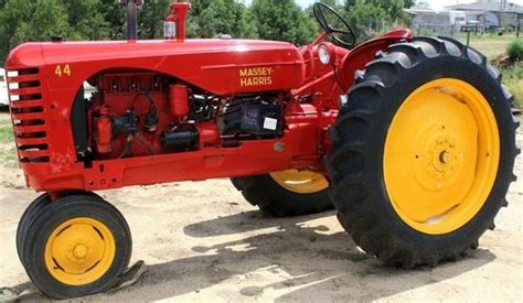 Massey Harris 44 Row Crop Specs Engine Transmission Dimensions