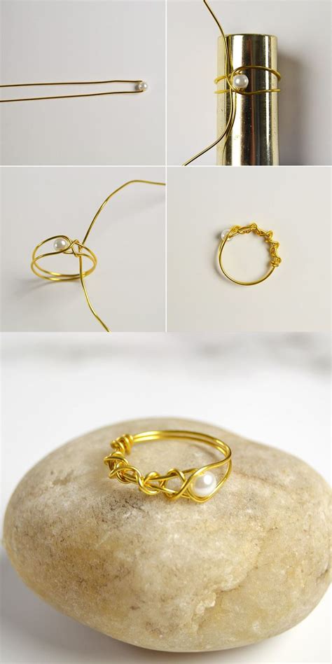 Beebeecraft Tutorials On How To Make Ring With Jewelrywire And