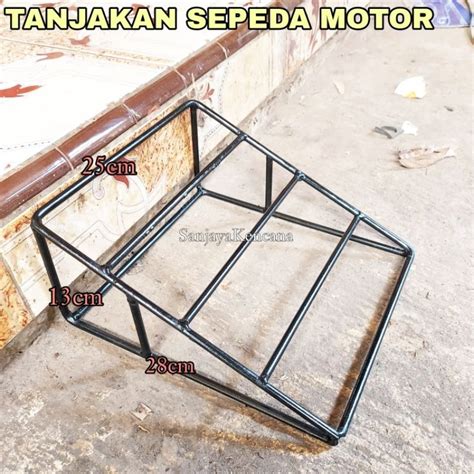 Jual Tanjakan Motor 28cmx25cmx13cm Untuk Naik Sepeda Motor Shopee