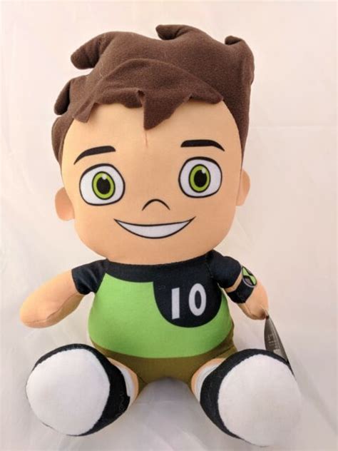 Official Ben 10 Plush Figure Stuffed T Toy Tennyson Cartoon Network