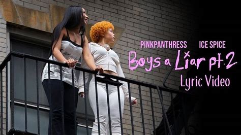 Boys A Liar Lyrics Pinkpantheress Ice Spice