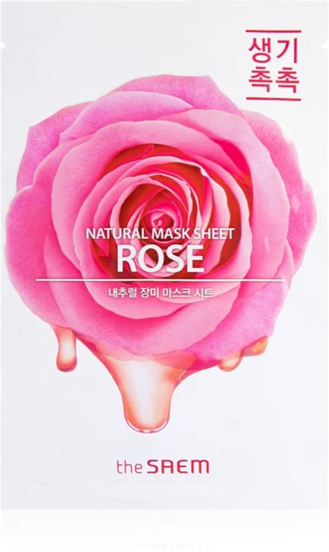 The Saem Natural Mask Sheet Rose