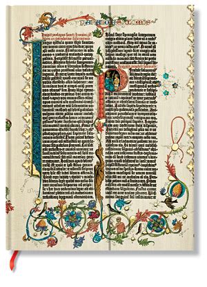 The Gutenberg Bible: The First Mass-Produced Book | Endpaper: The ...