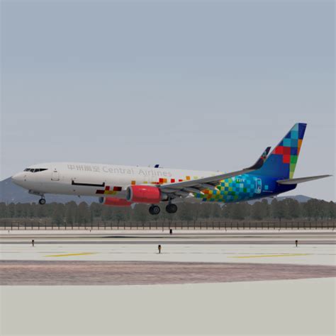 Central Airlines B737 800 B 221v For Level Up Boeing 737ng 80ng