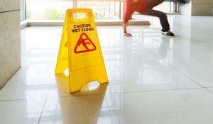 Slip And Fall Injuries Caused By Wet Floors