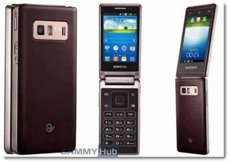 Samsung S Hennessy Leaks Out Dual Screen Flip Phone With Quad Core Cpu