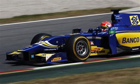 Felipe Nasr Lidera Desde A Segunda Volta E Vence Na GP2 Em Barcelona