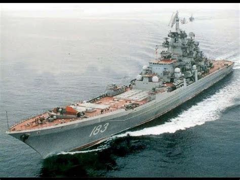 Russian nuclear battlecruiser Pyotr Velikiy is the King of all ships ...