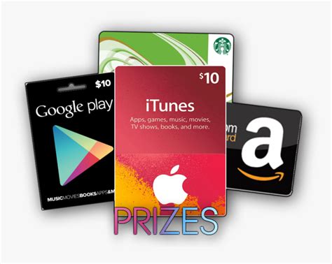 Transparent Itunes Gift Card Png Itunes Amazon Google Play Gift Cards