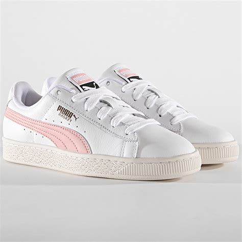 Puma Baskets Femme Classic Lfs Puma White Bridal Rose