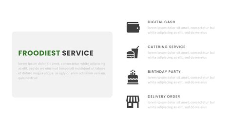 Froodiest Food And Culinary Powerpoint Template Presentation Templates
