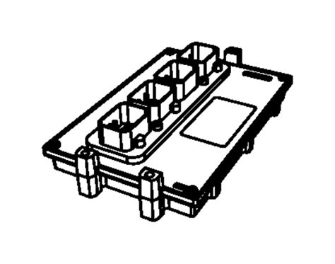 Jeep Wrangler Module Powertrain Control Generic Remanufactured