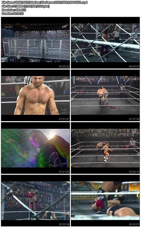 [wwe] Nxt Takeover Wargames 2020 Web H264 Heel