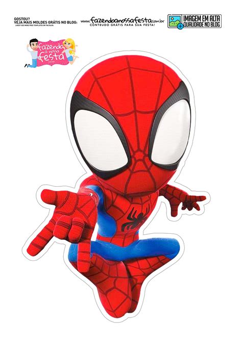 Centro De Mesa Spidey Fazendo A Nossa Festa