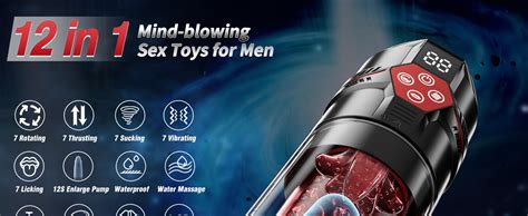 Amazon Mrgras Male Masturbator Penis Pump Male Sex Toys For Men With Upgrade 12 S Vacuum
