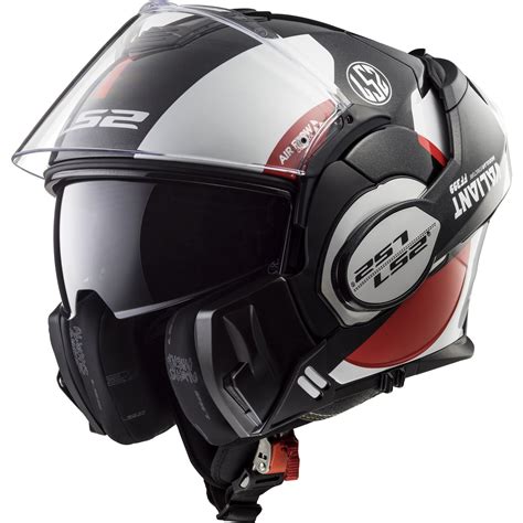 LS2 FF399 Valiant Avant Helmet - Modular / Flip-Up - Motorcycle Helmets ...