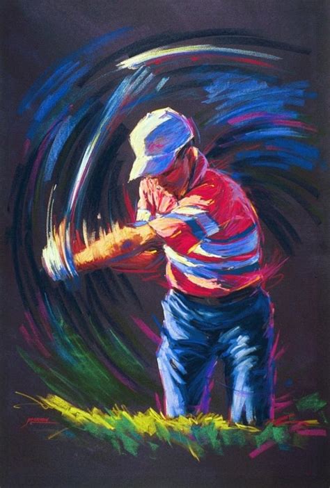 Golf III Painting By Jim Grady Fine Art America