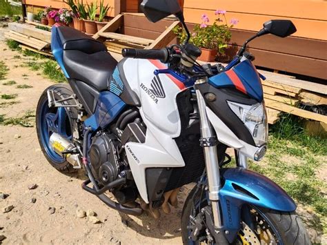 Купить б у Honda CB 1000R инжектор 5 передач в Яльгелево синий naked bike 2009 года на Авто ру