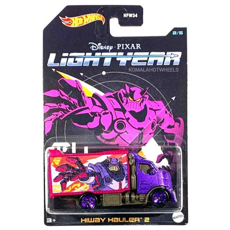 Hot Wheels Lightyear Hiway Hauler 2 Disney Pixar Edition Shopee Malaysia