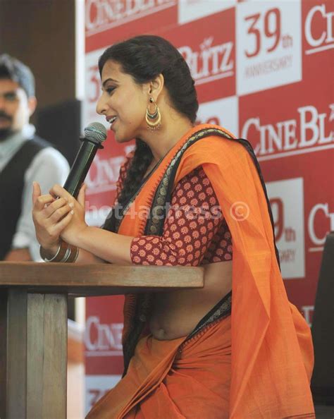 Vidya Balan Hot Navel Show Images In Saree At Event Stills Hot Actress