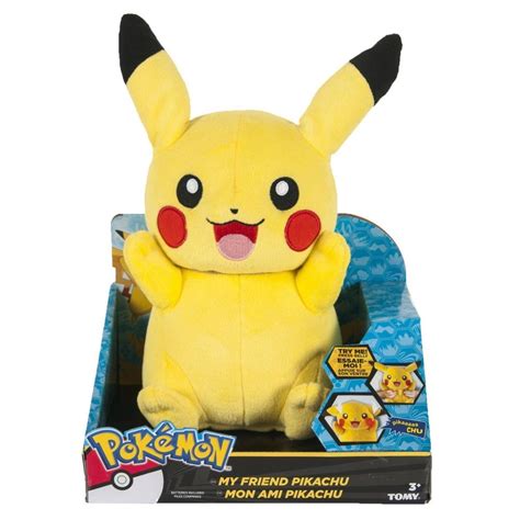 New Pokémon My Friend Pikachu Talking Plush 10 1925272180