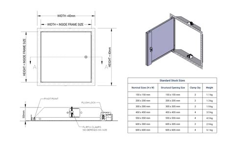 Flipfix Metal Access Panel Beaded Frame Flipfix Uk S Fastest