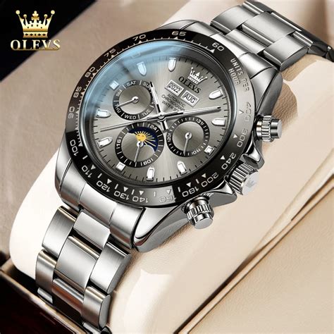 OLEVS Montres M Caniques Automatiques Pour Hommes Montre Bracelet En