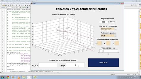 Rotaci N Y Traslaci N De Funciones Con Matlab Youtube