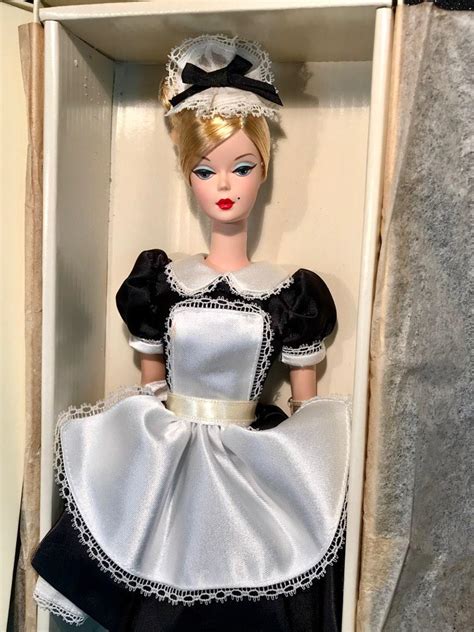 The French Maid Silkstone Barbie Doll Gold Label Nrfb Fashion Model