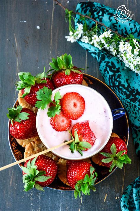 Strawberry Cheesecake Dip My Ginger Garlic Kitchen