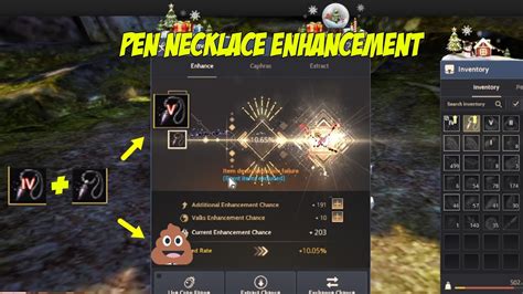 Black Desert Online PEN Necklace Enhancement YouTube