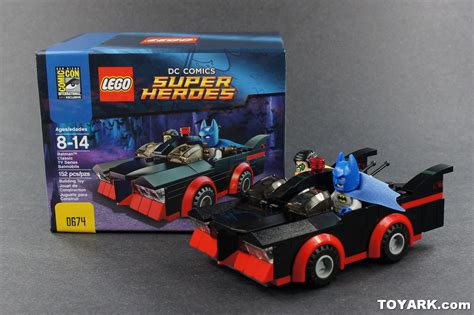 Lego Sdcc Batman Classic Tv Series Batmobile Unboxing Photo Shoot