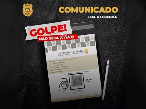 Alerta De Golpe Falsa Intimação Da Polícia Rouba Dados Pessoais