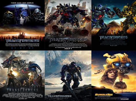 All Transformers Movies In Order