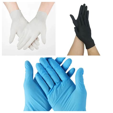 Gants Jetables Gants Jetables En Latex Gants De Protection Usine M Nage