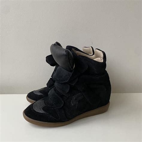 The Iconic Isabel Marant Beckett Wedge Sneakers Depop