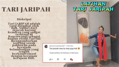 Tutorial Tari Jaripah Banyuwangi Bag Youtube