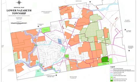 Lower Nazareth Township Official Map Preparation Gilmore Associates