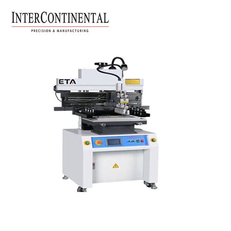 SMT Semi Automatic PCB Solder Paste Screen Printing Machine SMD