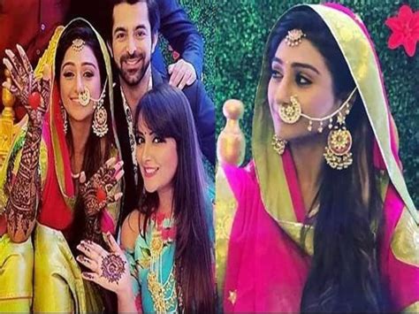 Mohena Singh Suyesh Rawat Wedding Yeh Rishta Kya Kehlata Hai Actress Mohena Mehndi And Sangeet