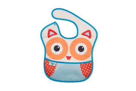 Olivia The Owl Waterproof Bib Owl Bib Waterproof Bibs Bib