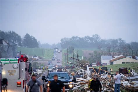 Watch Drone Video Shows Tornado Hit Wind Turbines Near Greenfield