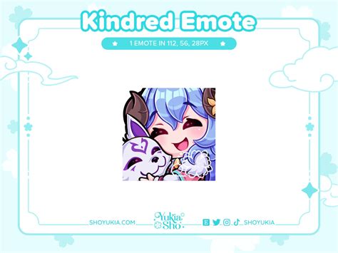 Kindred Hug Emote For Twitchdiscordyoutube Custom Twitch Emotes